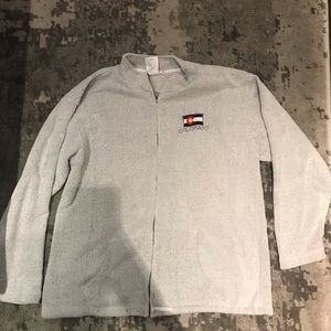 Colorado Zip Up Hoodie Crew Neck Sweat Shirt
